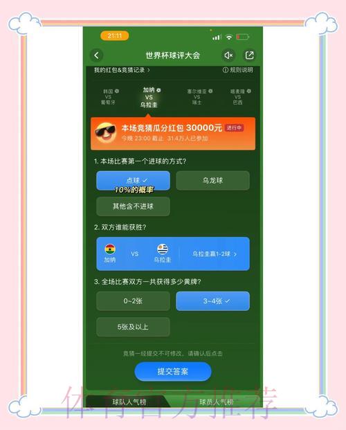 世界杯竞猜全攻略：玩法详解与必胜技巧