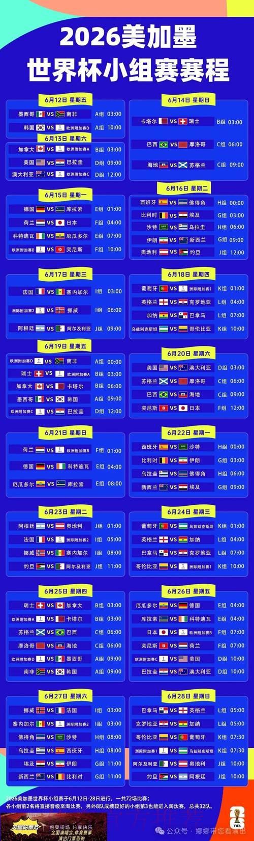 世界杯决赛赛程深度解读 世界杯决赛赛程深度解读